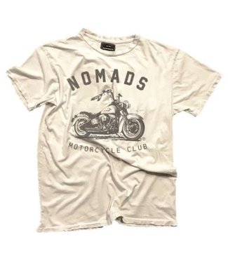 Wildcat Retro Brand Nomads Motorcycle Black Label Tee