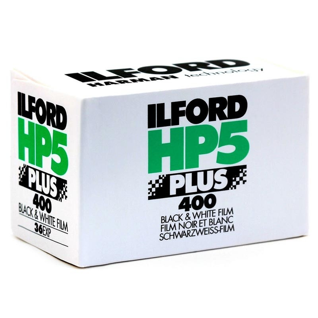Ilford HP5+ 400 135-36 B&W Film - Single Roll