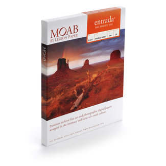 MOAB Moab Entrada Rag Bright Paper 300 - 17x22 - 25 Sheets
