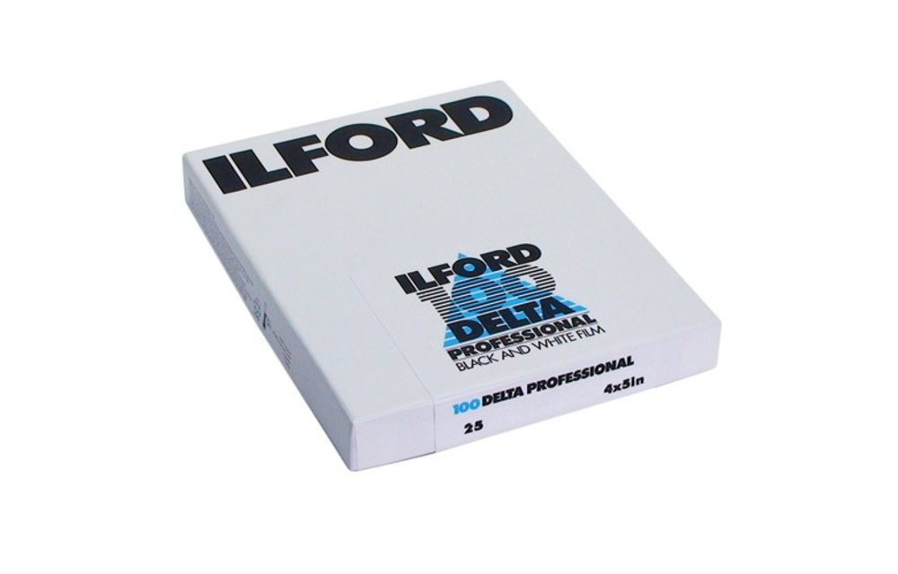 Ilford Delta 100 4x5 B&W Film - 25 Sheets