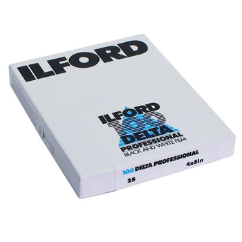 Ilford Ilford Delta 100 4x5 B&W Film - 25 Sheets