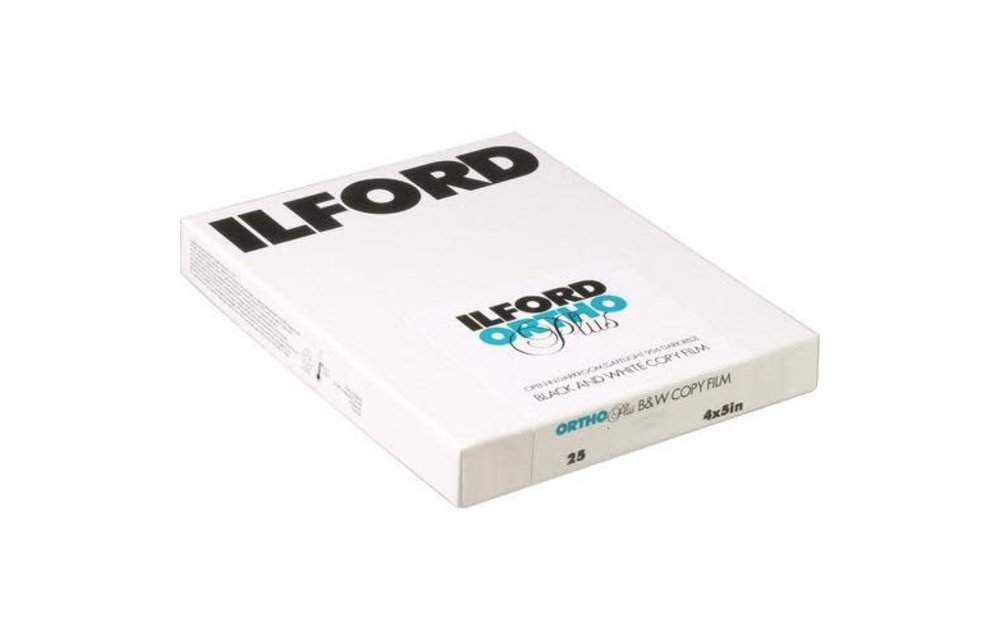 Ilford Ortho 4x5 25 Sheet Film