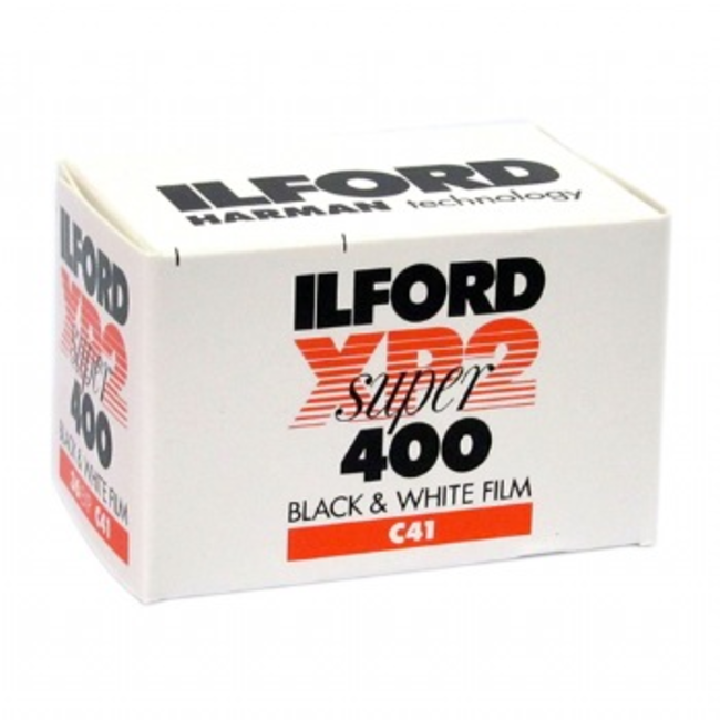 Ilford XP2 400 36 Exp. C-41 B&W Film - Single Roll