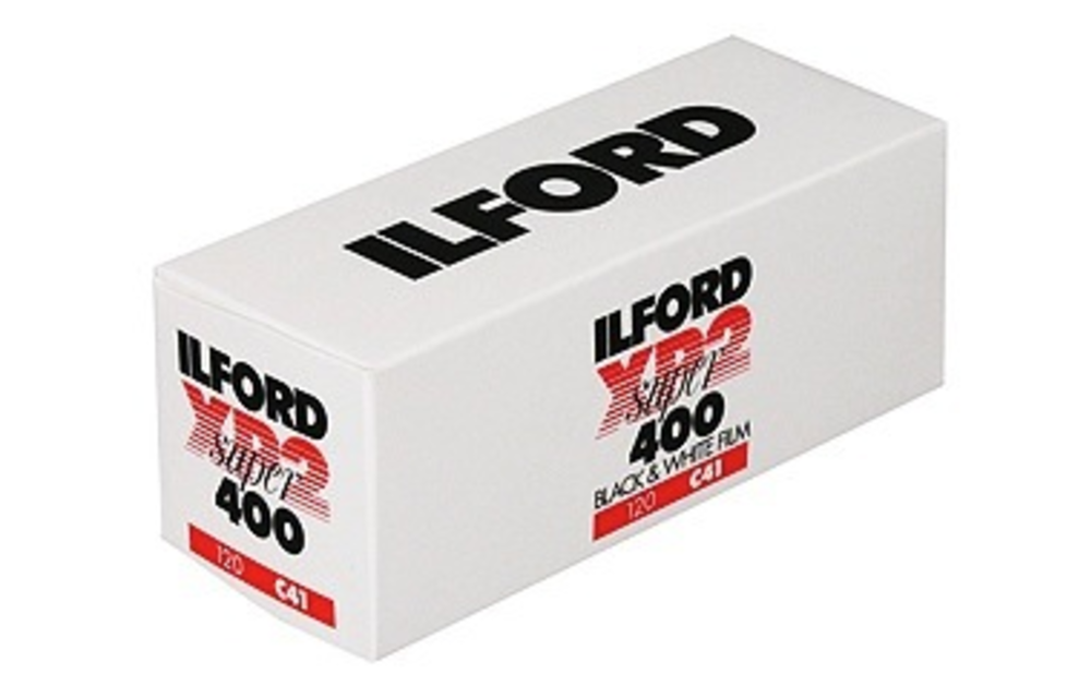 Ilford XP2 400 120 C-41 B&W Film - Single Roll
