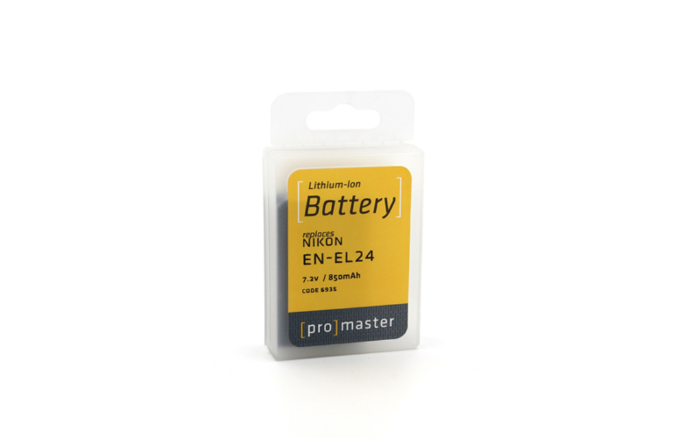 Promaster Nikon EN-EL24 Li-ion Battery (Fits Nikon cameras using an EN-EL24)