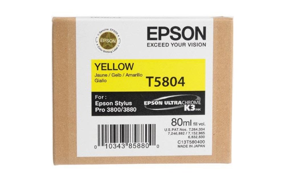 Epson ink 3800/3880 - yellow