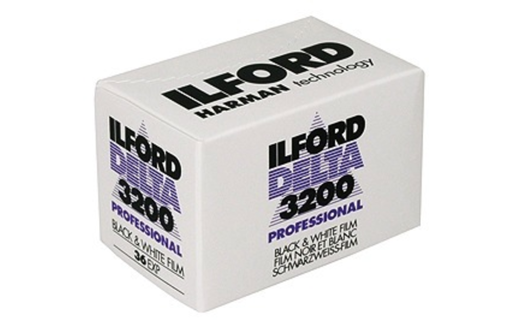 Ilford Delta 3200 36 Exp. B&W Film - Single Roll