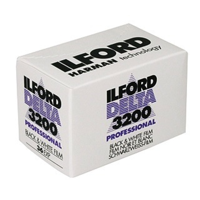 Ilford Delta 3200 35mm 36 Exp. B&W Film - Single Roll