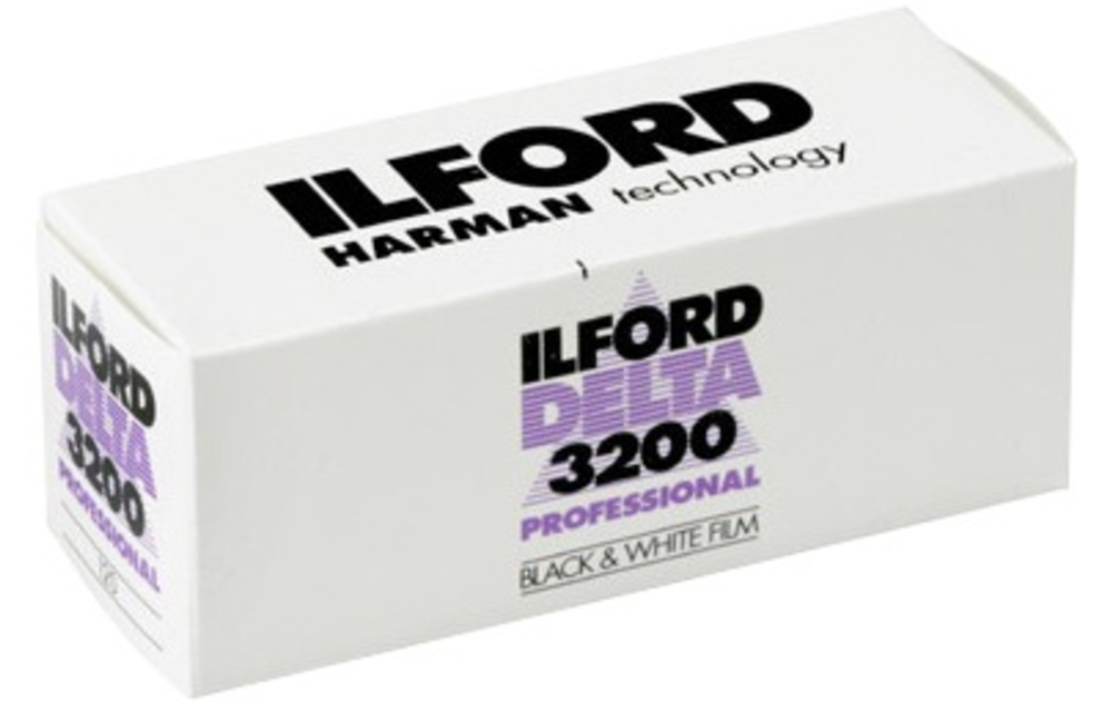 Ilford Delta 3200 120 B&W Film - Single Roll