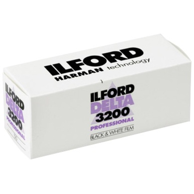 Ilford Delta 3200 120 B&W Film - Single Roll