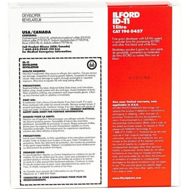 Ilford ID11 Film Developer 1L