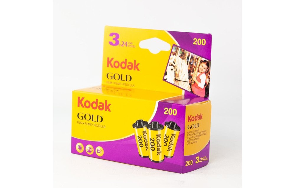 Kodak GOLD 200 24 exp. - 3 pack (not for sale individually)