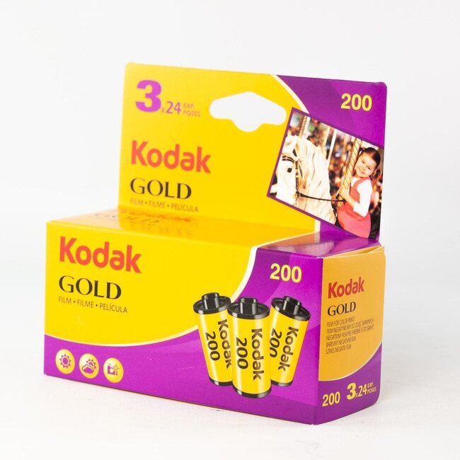 Kodak GOLD 200 24 exp. - 3 pack