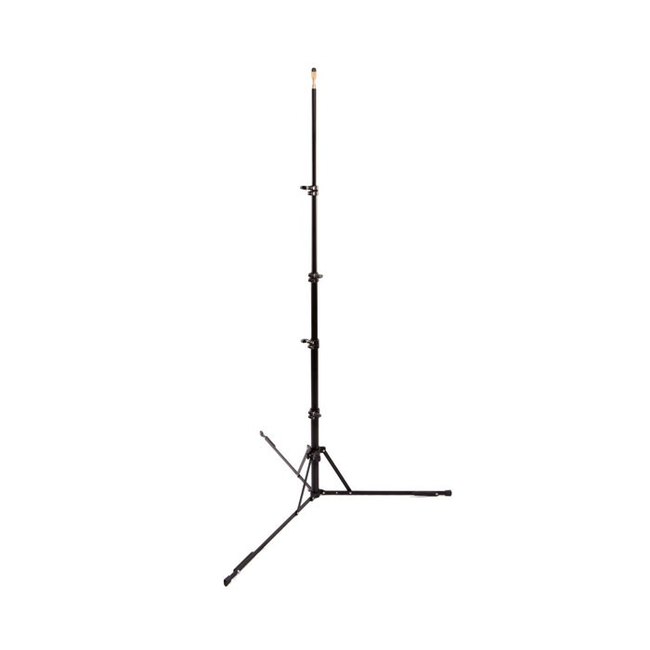 LumoPro Compact 7.5ft Stand w/ Strap & Ground Spikes