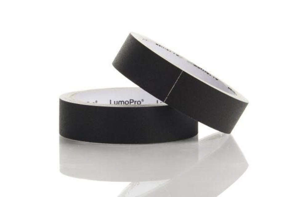 LumoPro Gaffers Tape 1”x8yd - Black