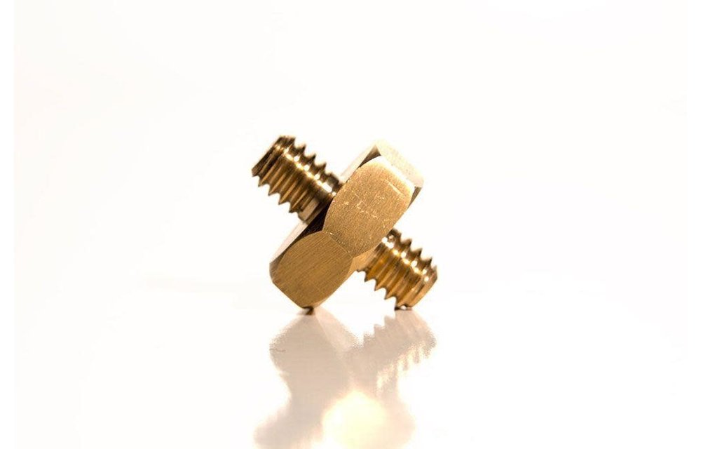 LumoPro LP681 Male 1/4”-20 to Male 1/4”-20 Adapter