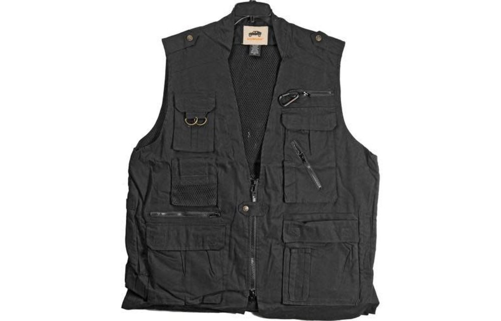 Campco Safari Vest - Black - Extra Large