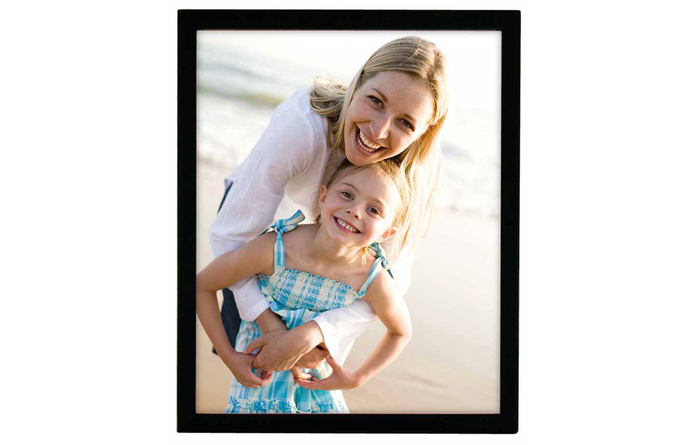 Malden 8x12 hardwood CONCEPTS Picture Frame, Black