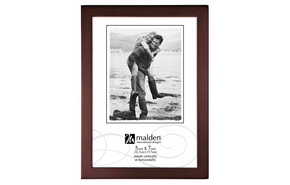Malden 5x7 hardwood CONCEPTS Picture Frame, Walnut
