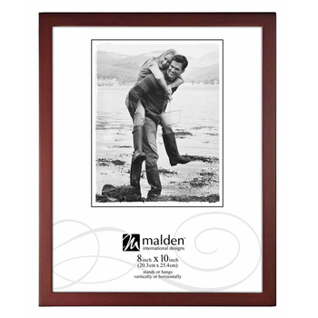 Malden Malden 8x10 hardwood CONCEPTS Picture Frame, Walnut