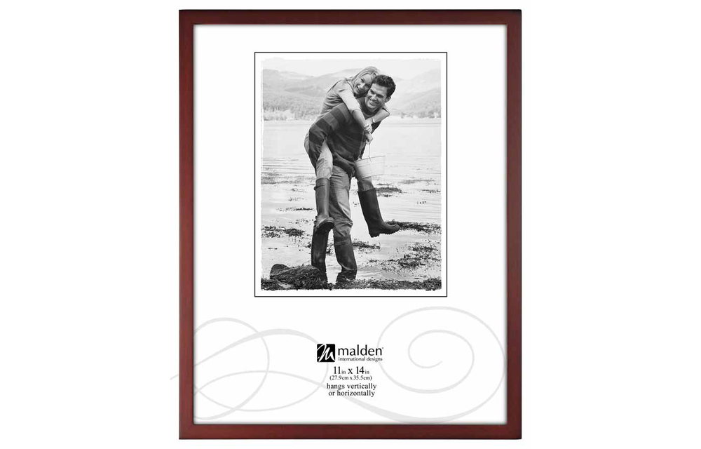 Malden 11x14 hardwood CONCEPTS Picture Frame, Walnut