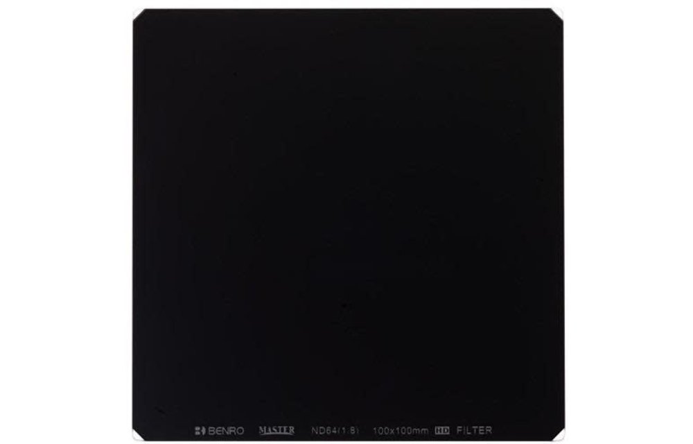 Benro Master 100x100 Neutral Density ND64 (1.8) Square Filter 6 stop MAND641010