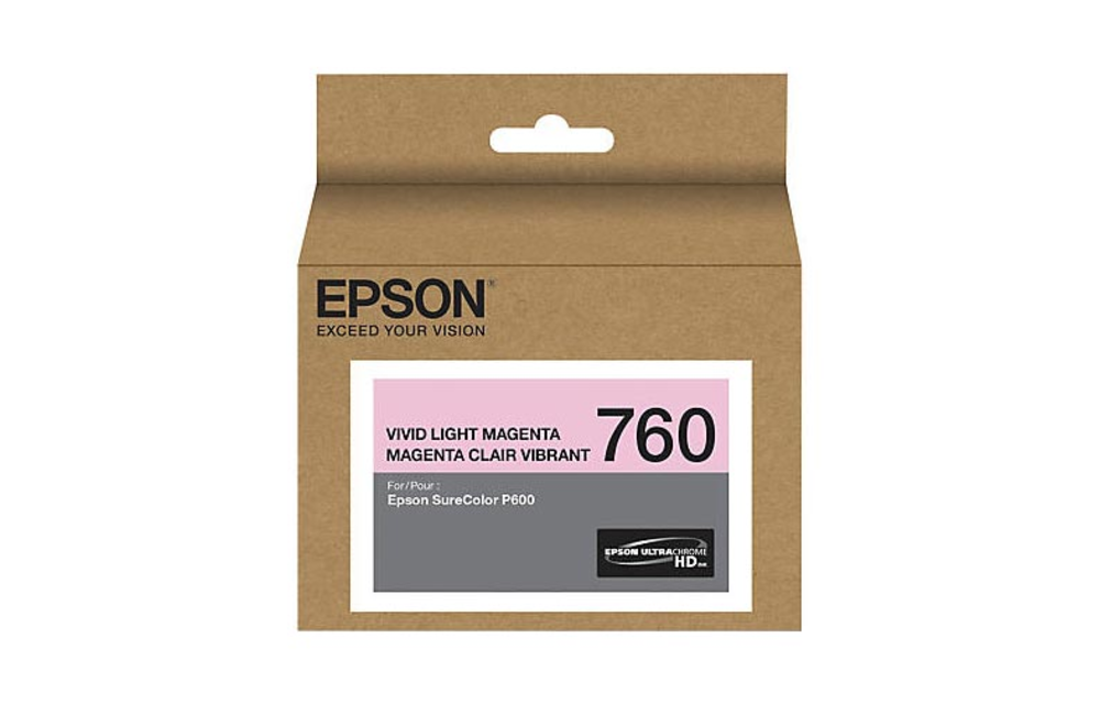 Epson Ink 760 for Surecolor P600, Vivid Light Magenta