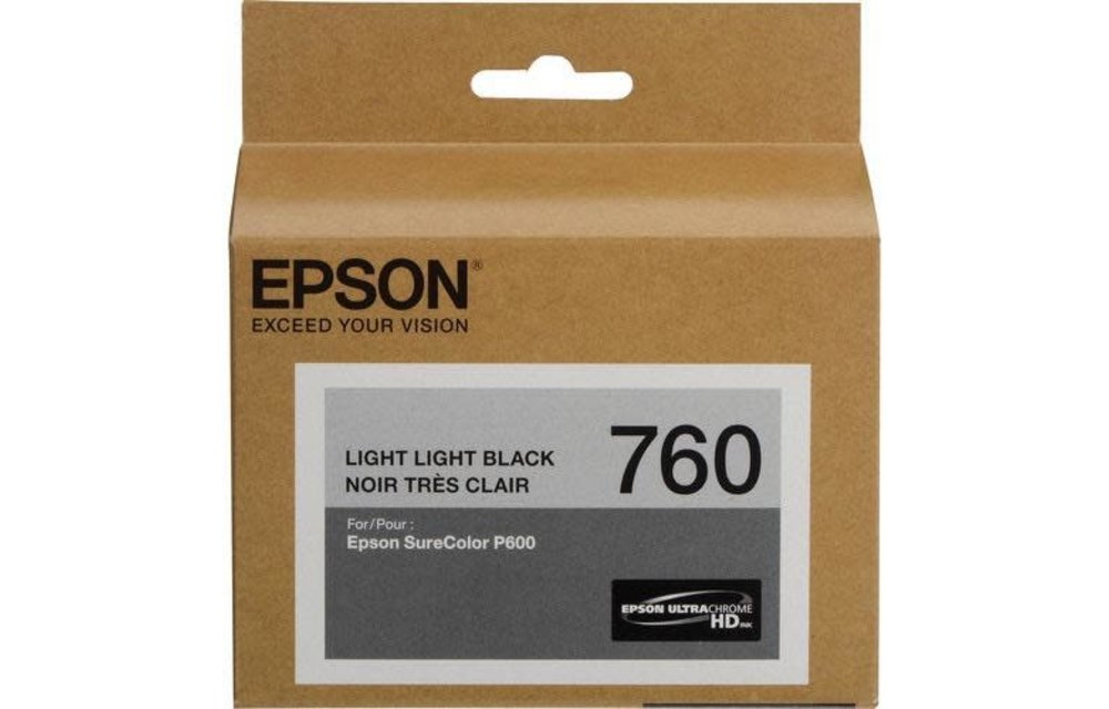Epson Ink 760 for Surecolor P600, Light Light Black