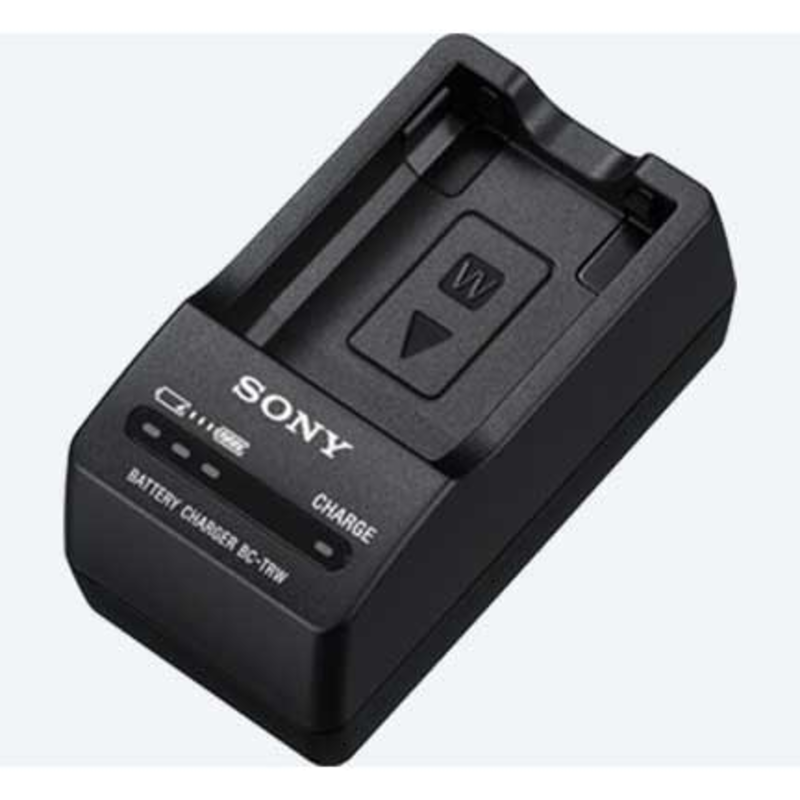 Sony Sony charger BC-TRW (uses NP-FW50 battery) for many Sony cameras  including the a7, a7R, etc. - Looking Glass Photo & Camera