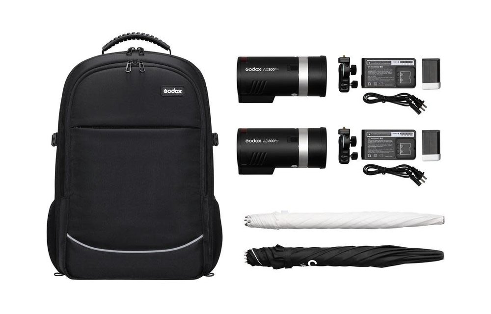 GODOX AD300Pro TTL Two Light Travel Kit