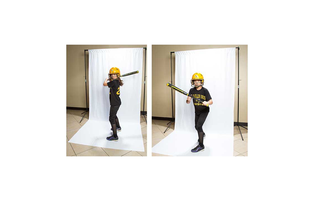 Savage White 5'x9' Economy Stand Kit