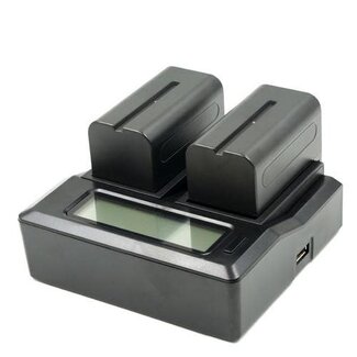 Promaster Promaster Sony NP-F770 Li-ion dual battery/ charger kit