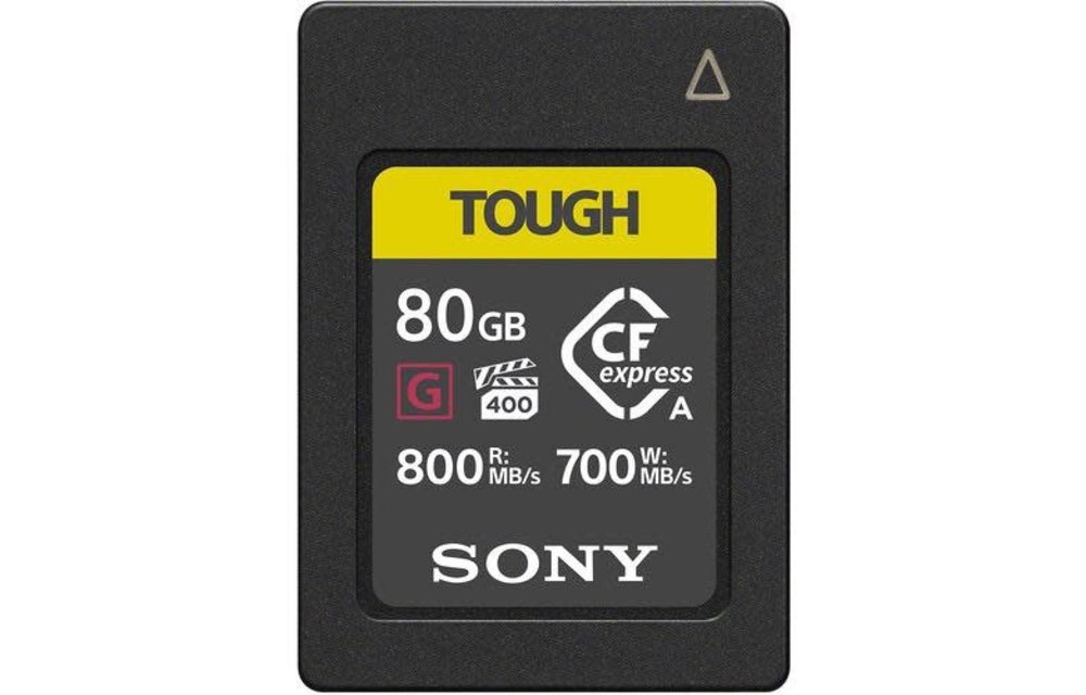 Sony 80GB CF Express Type-A Card (uses MRWG2 Card Reader)