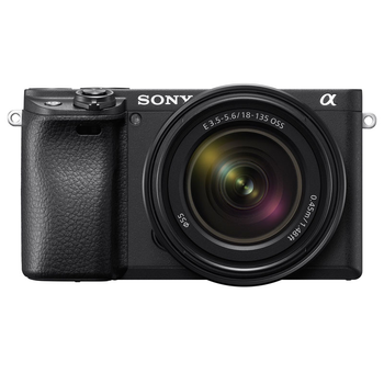 SONY Sony Alpha a6400 Mirrorless Interchangeable-Lens Camera with 18-135 Lens