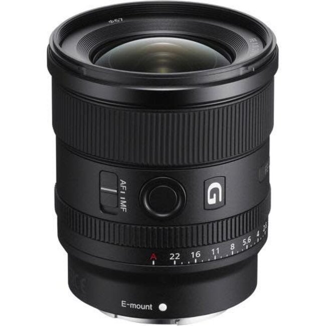 Sony Lens FE 20mm F1.8 G Full-frame Large-aperture Ultra-Wide-Angle G Lens
