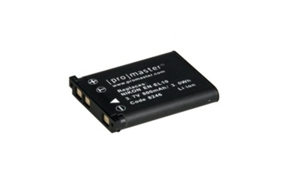 Promaster Nikon battery EN-EL10 (uses MH-63 charger)