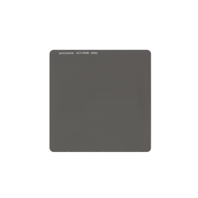 Promaster HGX Prime 100mm Square IRND Filter ND2X (0.3)