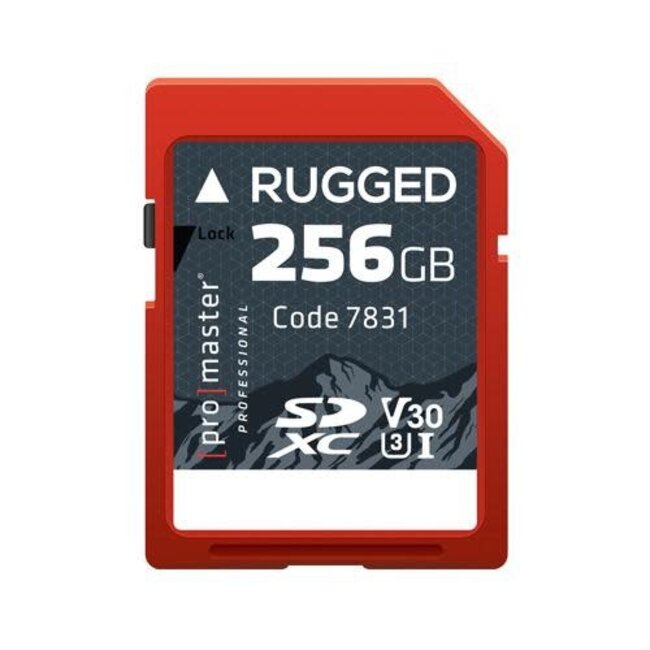 Promaster Memory Card Professional Rugged SDXC - 256GB
