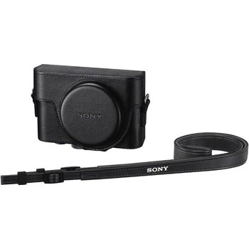 Sony Sony leather case LCJ-RXK - black for RX100 Series cameras (new version with access to mic jack and USB terminal)
