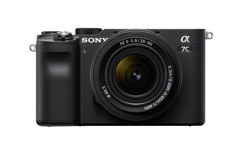 Sony a7C Full-frame Camera Body with FE 28-60mm F/4-5.6 Lens Kit - Black