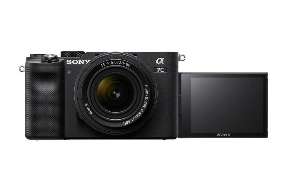 Sony a7C Full-frame Camera Body with FE 28-60mm F/4-5.6 Lens Kit - Black