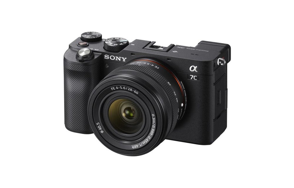 Sony a7C Full-frame Camera Body with FE 28-60mm F/4-5.6 Lens Kit - Black
