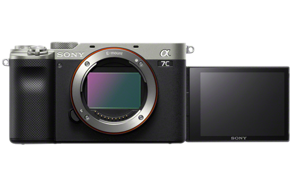 Sony a7C Full-frame Compact Mirrorless Camera Body Only - Silver