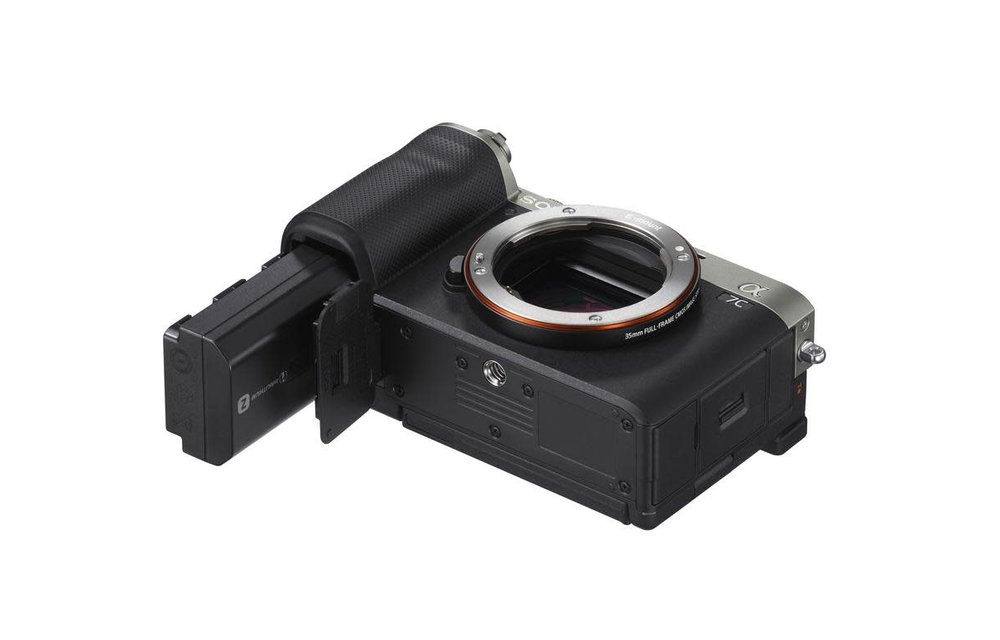 Sony a7C Full-frame Compact Mirrorless Camera Body Only - Silver