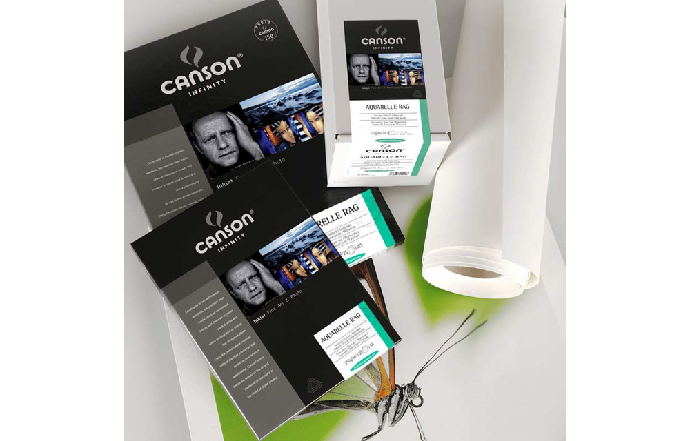 Canson Infinity Aquarelle Rag 310gsm - 13”x19”/ A3+ - 25 Sheets