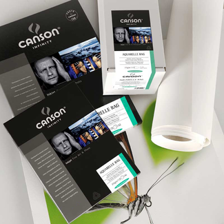 Canson Canson Infinity Aquarelle Rag 310gsm - 13”x19”/ A3+ - 25 Sheets