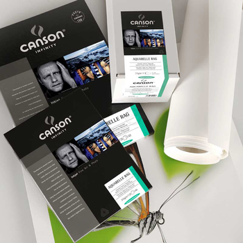 Canson Canson Infinity Aquarelle Rag 240gsm - 13”x19”/ A3+ - 25 Sheets