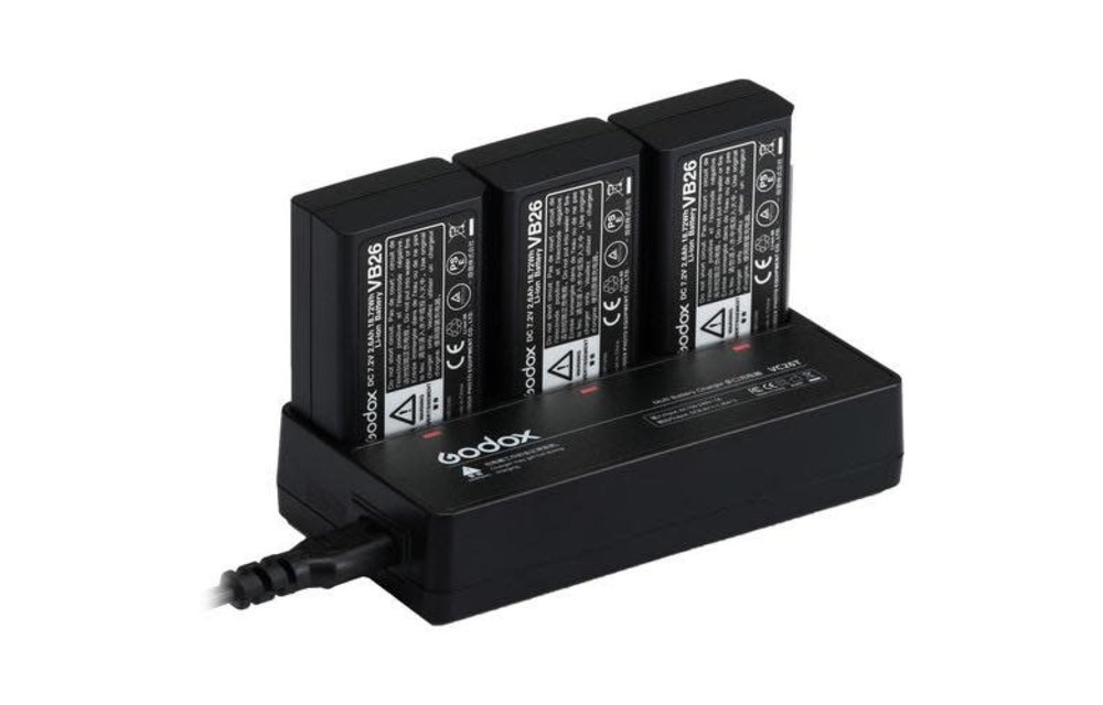 GODOX Godox VC26T Triple Charger for VB-26 Battery (for V1)