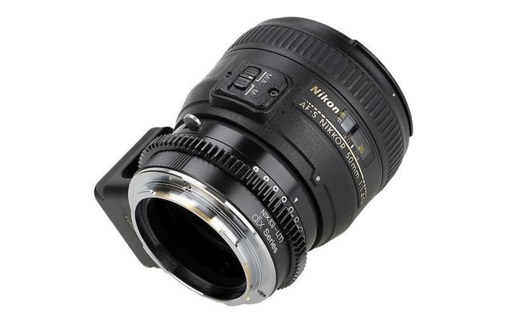 Fotodiox Pro Lens Mount Adapter - Nikon Nikkor F Mount D/SLR Lens to SL/TL (Leica/Panasonic Full-frame) Mount Mirrorless Camera Body