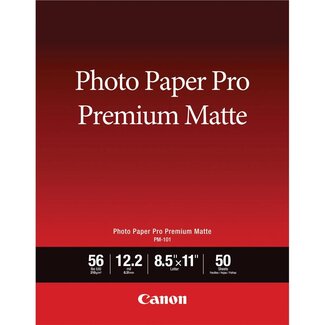 Canon Canon Photo Paper Premium Matte 8.5x11 - 50 sheets